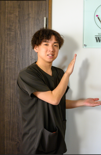 鍼灸YOUJOUsalonWELL姶良店のスタッフ山下兼吾